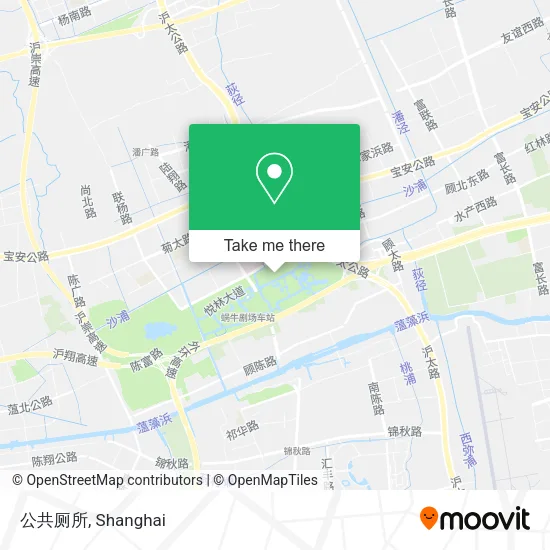 公共厕所 map