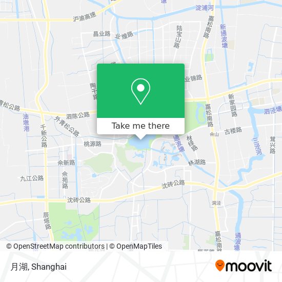 月湖 map
