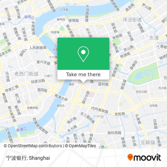 宁波银行 map