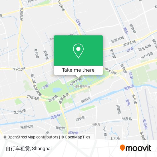 自行车租赁 map
