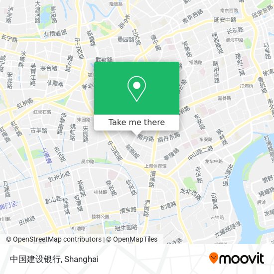 中国建设银行 map