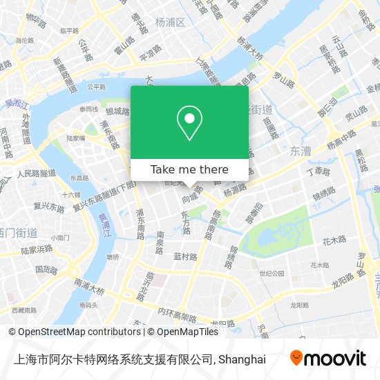 上海市阿尔卡特网络系统支援有限公司 map