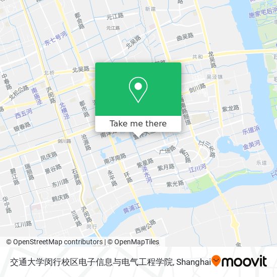 交通大学闵行校区电子信息与电气工程学院 map