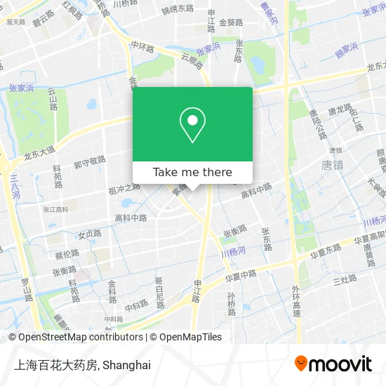 上海百花大药房 map