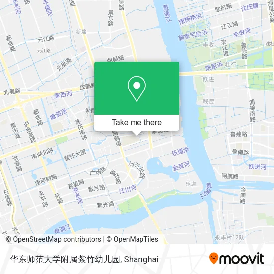 华东师范大学附属紫竹幼儿园 map