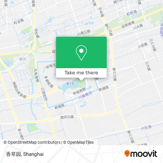 香草园 map
