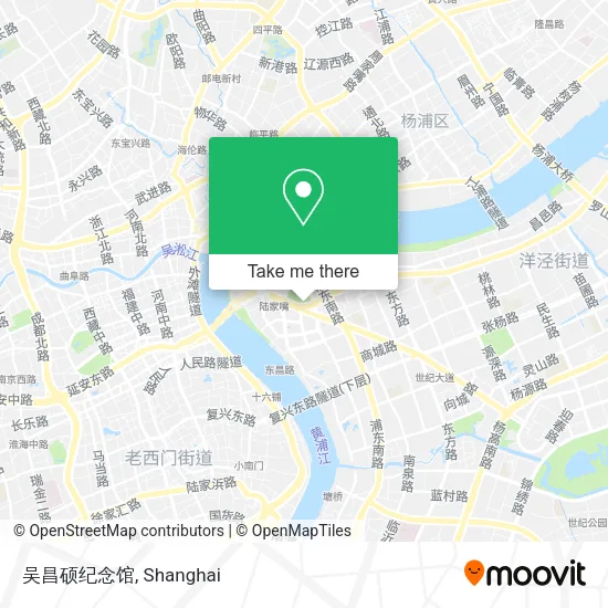 吴昌硕纪念馆 map