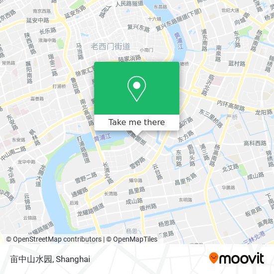 亩中山水园 map