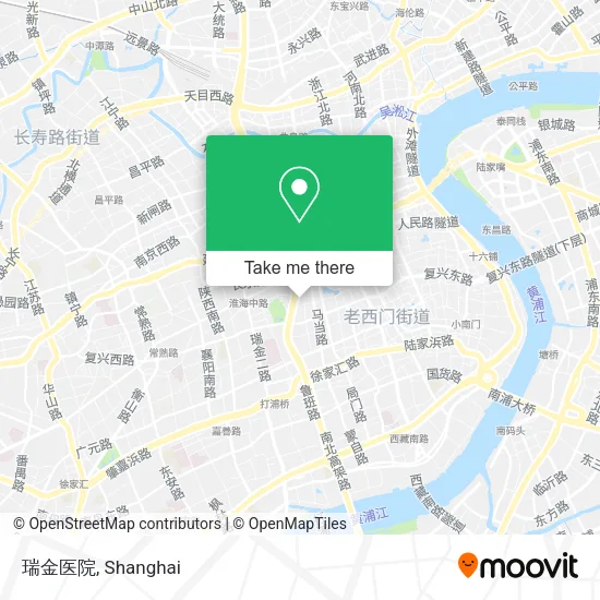 瑞金医院 map