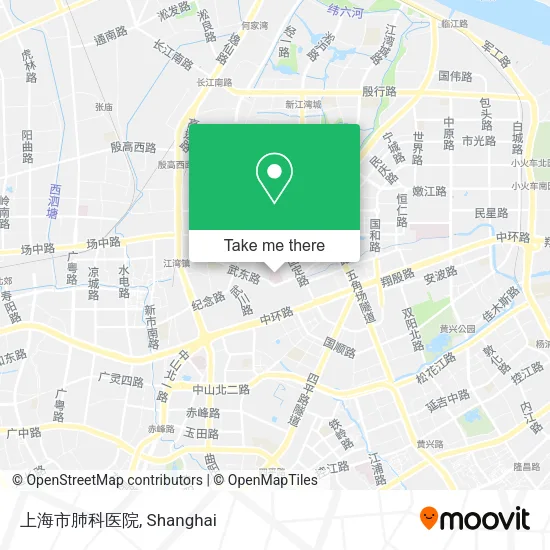 上海市肺科医院 map