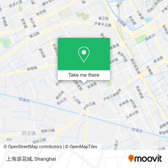 上海源花城 map