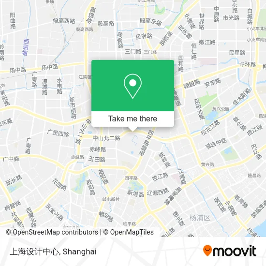 上海设计中心 map