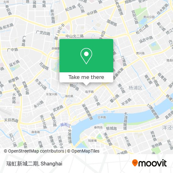 瑞虹新城二期 map