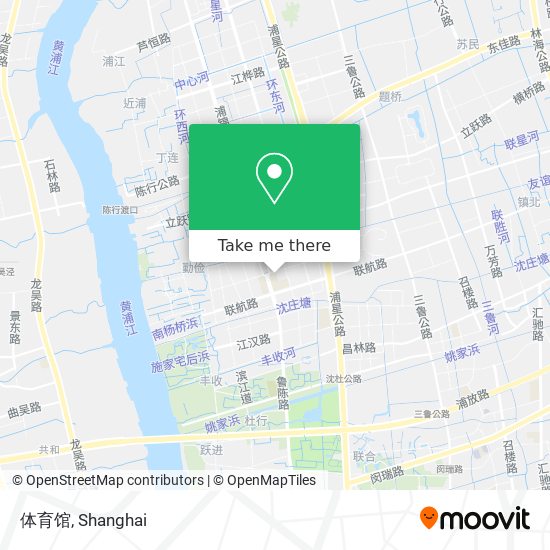 体育馆 map