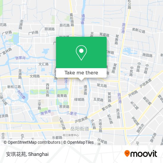安琪花苑 map