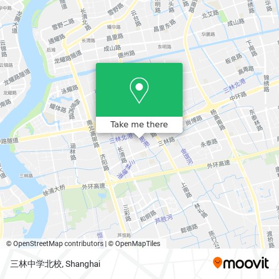 三林中学北校 map