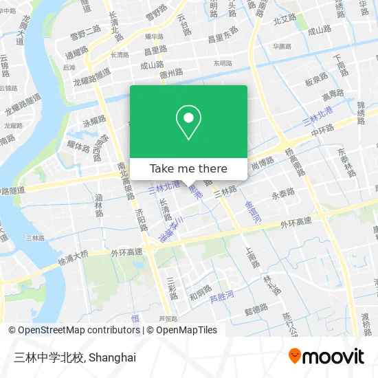 三林中学北校 map