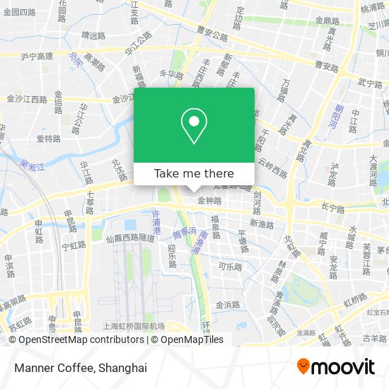 Manner Coffee map