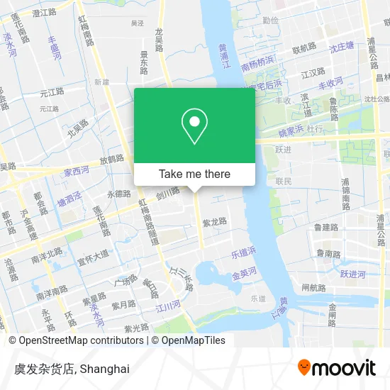 虞发杂货店 map
