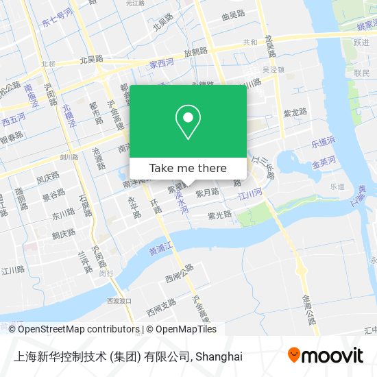 上海新华控制技术 (集团) 有限公司 map