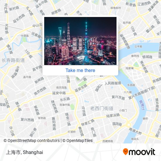 上海市 map