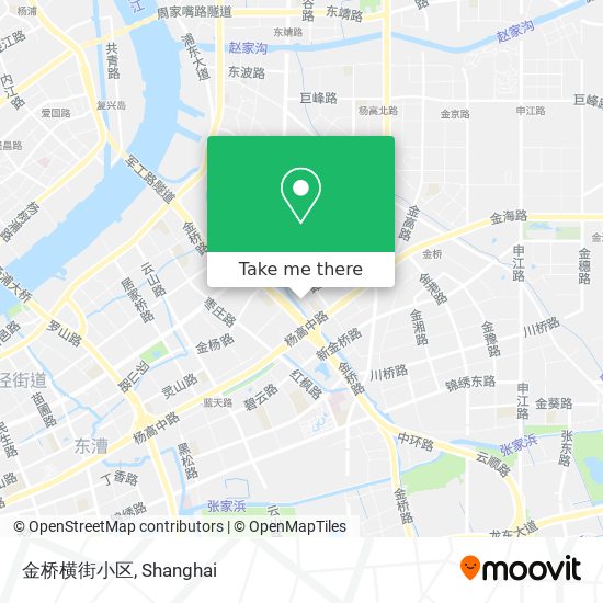 金桥横街小区 map