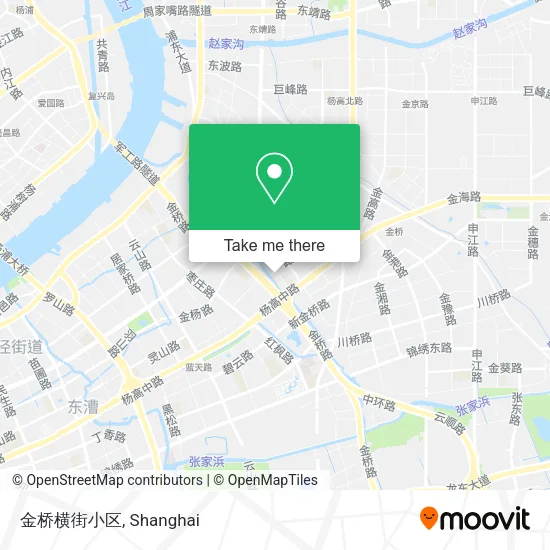 金桥横街小区 map