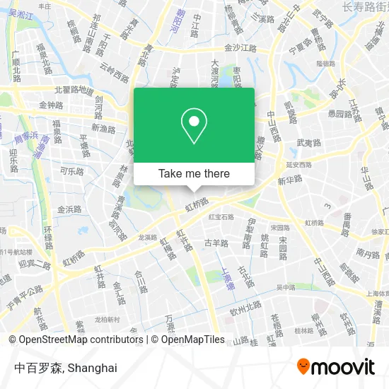 中百罗森 map