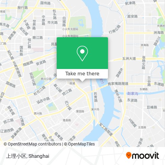 上理小区 map