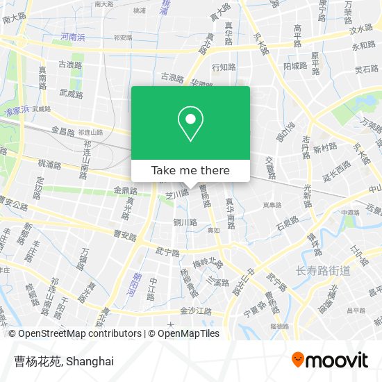 曹杨花苑 map