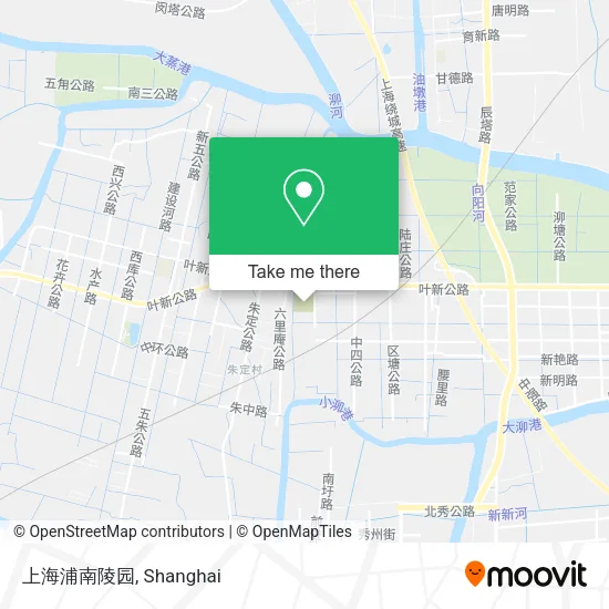 上海浦南陵园 map