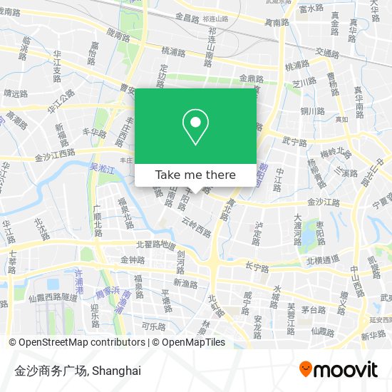金沙商务广场 map