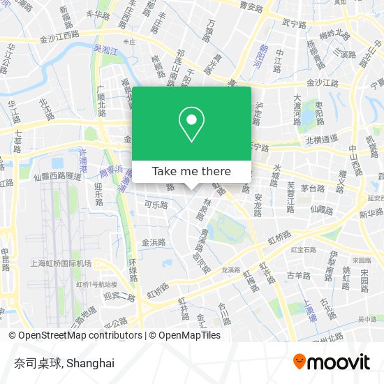 奈司桌球 map