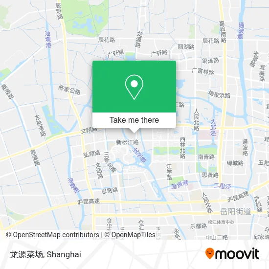 龙源菜场 map