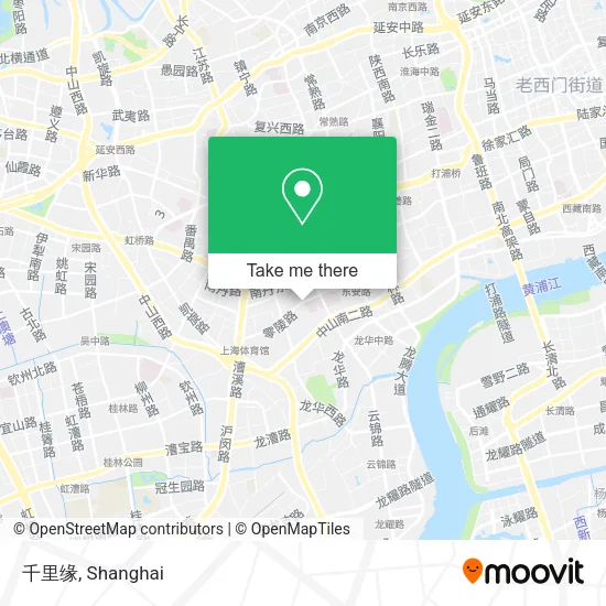 千里缘 map