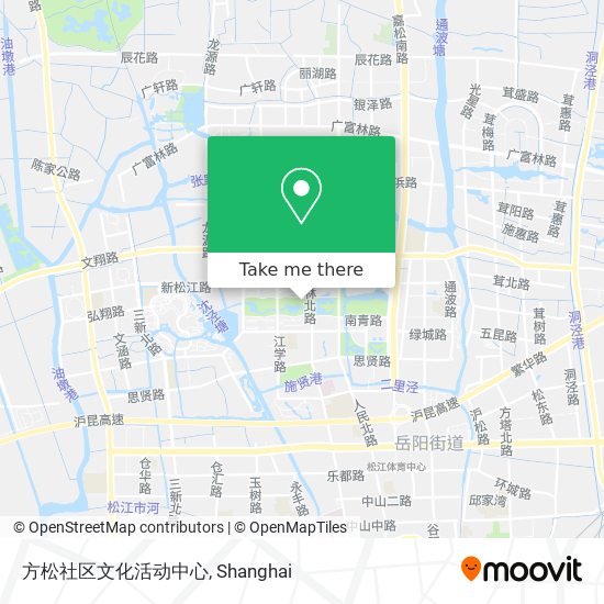 方松社区文化活动中心 map
