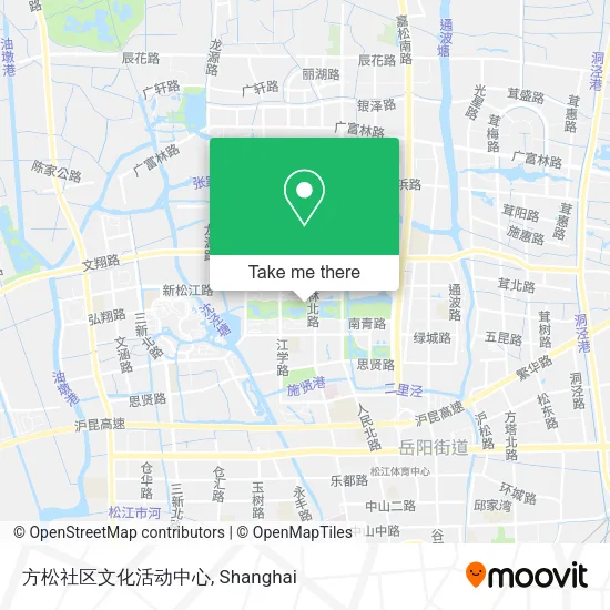 方松社区文化活动中心 map