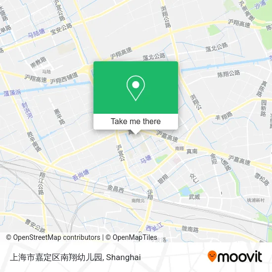 上海市嘉定区南翔幼儿园 map