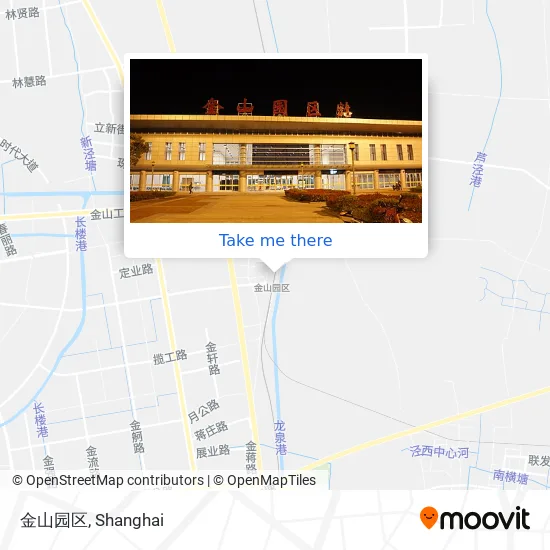 金山园区 map