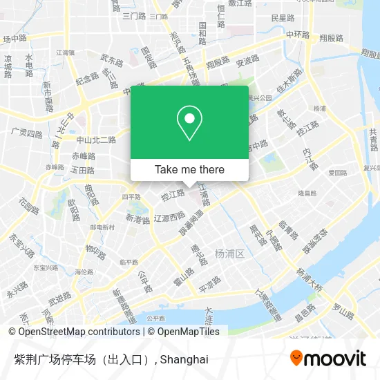 紫荆广场停车场（出入口） map