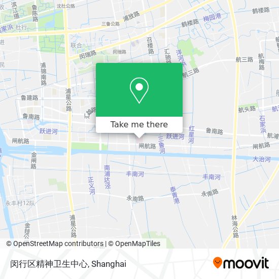 闵行区精神卫生中心 map
