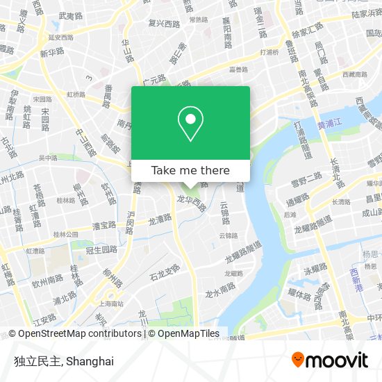 独立民主 map