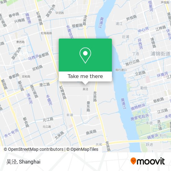 吴泾 map