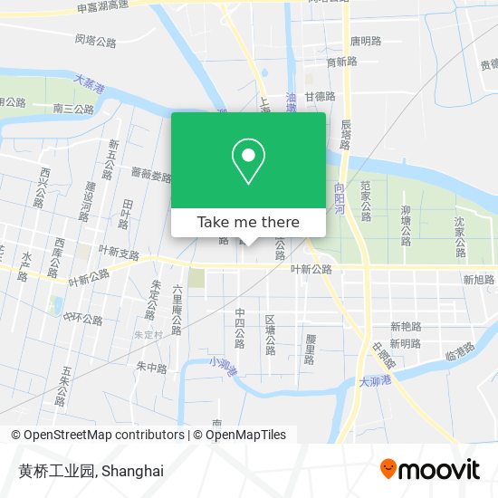 黄桥工业园 map