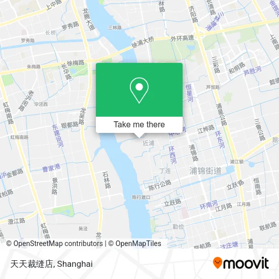 天天裁缝店 map