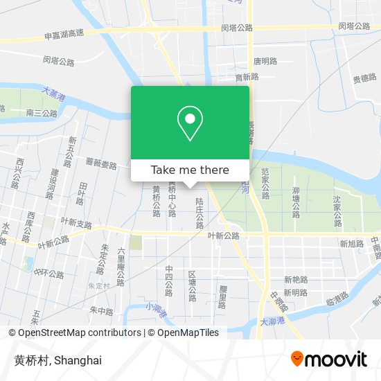 黄桥村 map