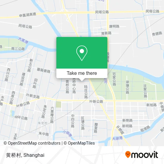 黄桥村 map