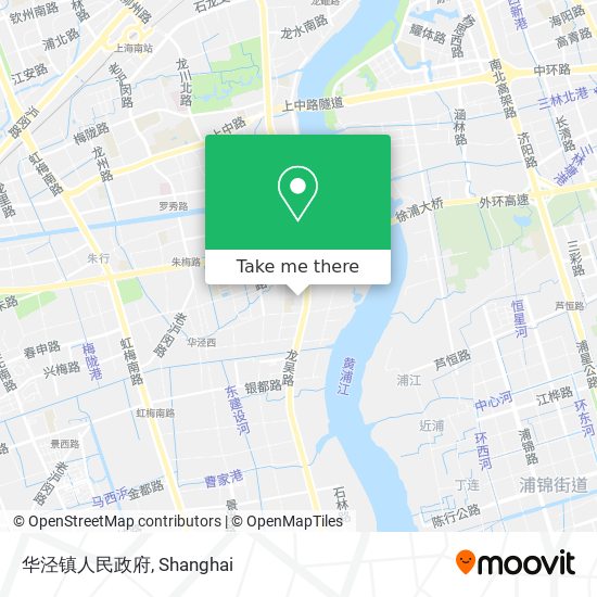 华泾镇人民政府 map