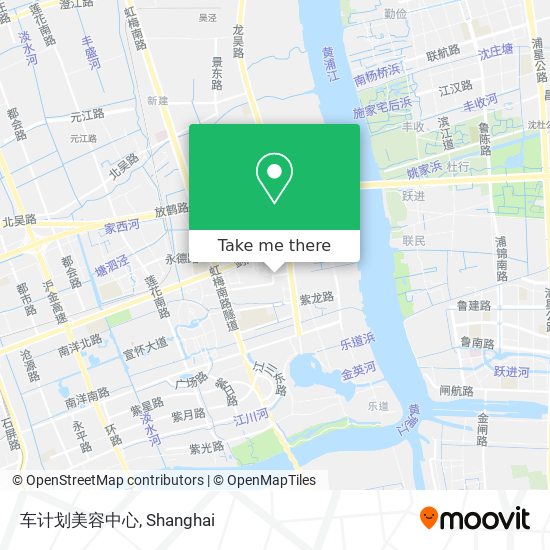 车计划美容中心 map