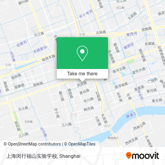 上海闵行福山实验学校 map